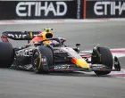 epa10316368 Mexican Formula One driver Sergio Perez of Red Bull Racing in action during the Formula One Abu Dhabi Grand Prix at Yas Marina Circuit in Abu Dhabi, United Arab Emirates, 20 November 2022. EPA/ALI HAIDER